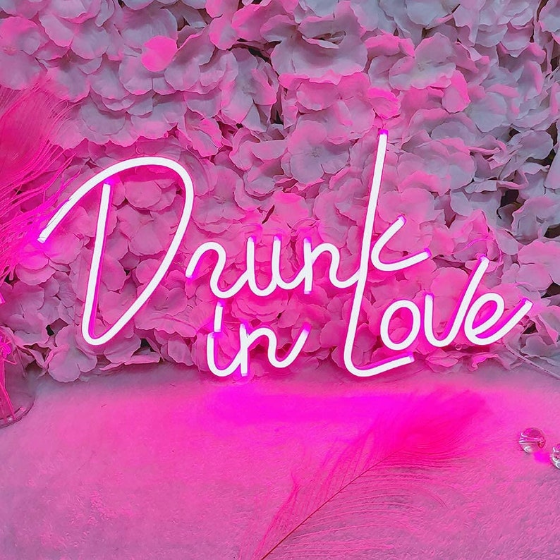 Drunk in Love  Insegna Neon LED 