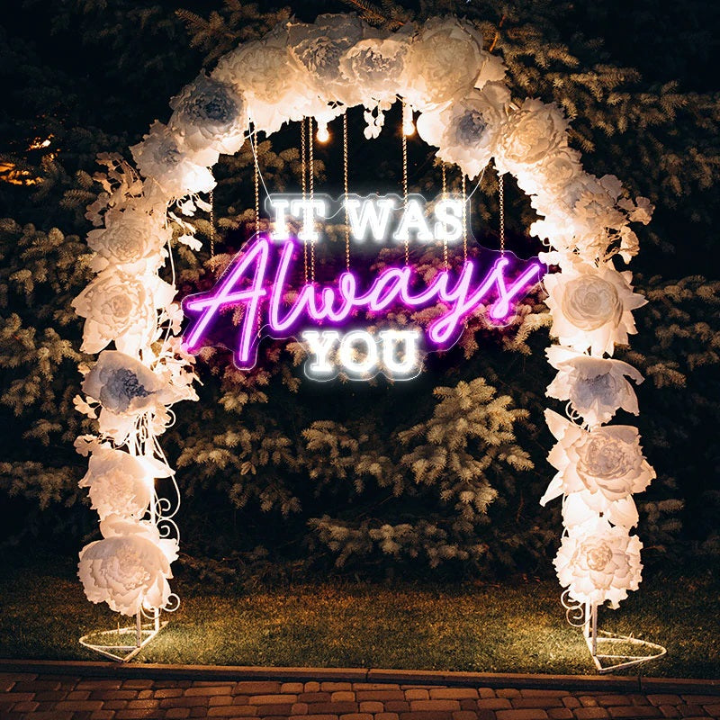 60cm Better Together Neon Led Sign Wedding Decor Wall Hanging Neon Sign Led  Lights Party Bar Room Decor Bedroom Neon Light Sign