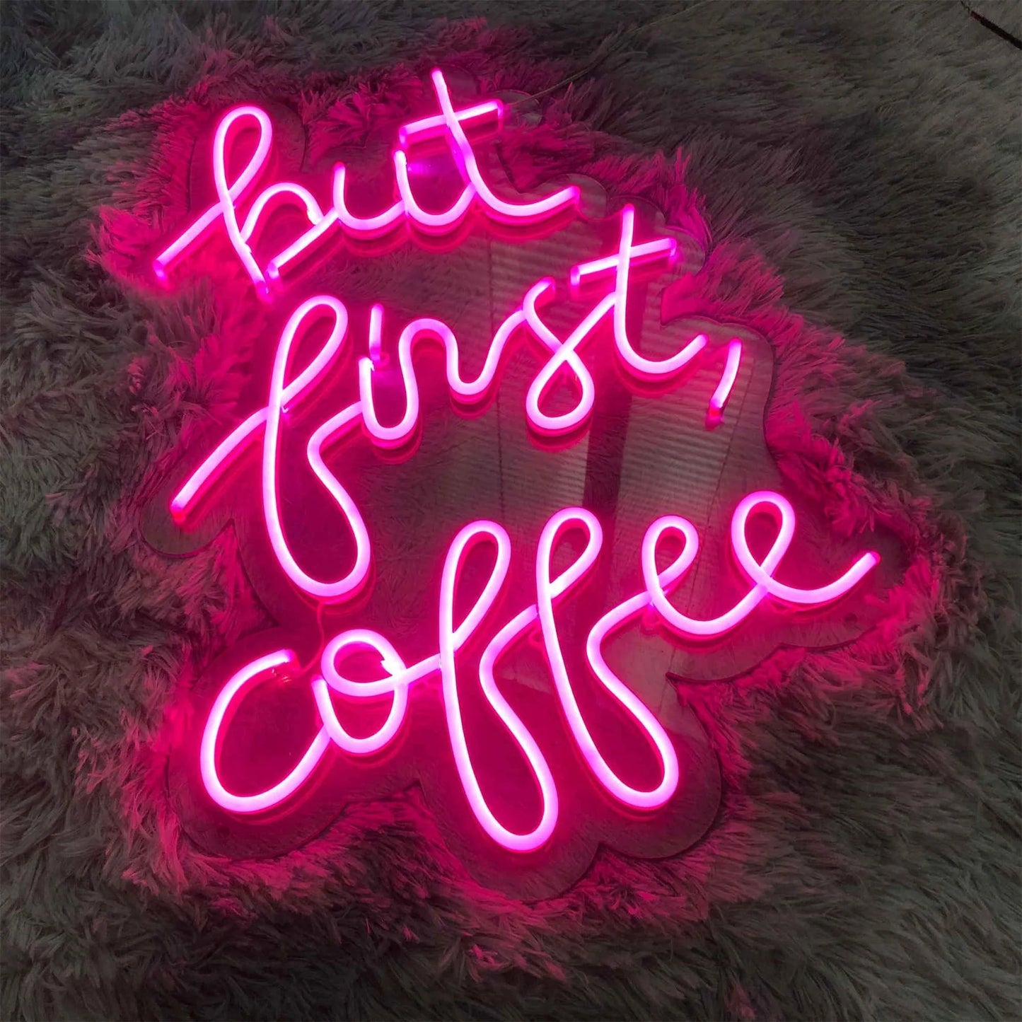 BUT FIRST COFFEE NEON BUSINESS SIGN LIGHTS