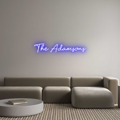 Custom Neon: The Adamsons