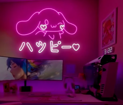 Cinnamoroll Anime Neon Sign (29 x 21 inch)