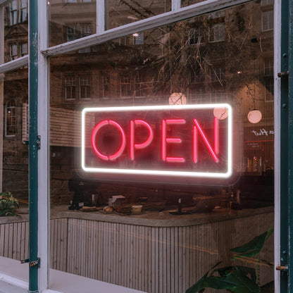 Light Up Business Sign, Open Sign