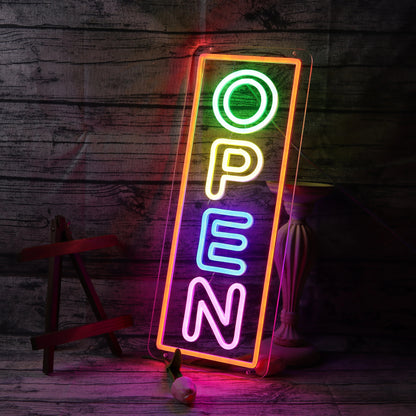 Colorful Open Sign for Sale Used