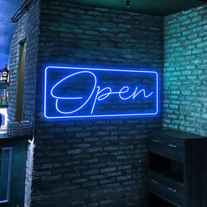 Light Up Open Sign, Neon Sign