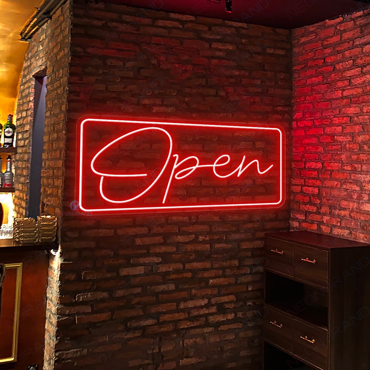 Light Up Open Sign, Neon Sign