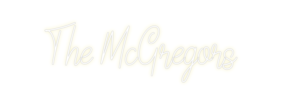 Custom Neon: The McGregors