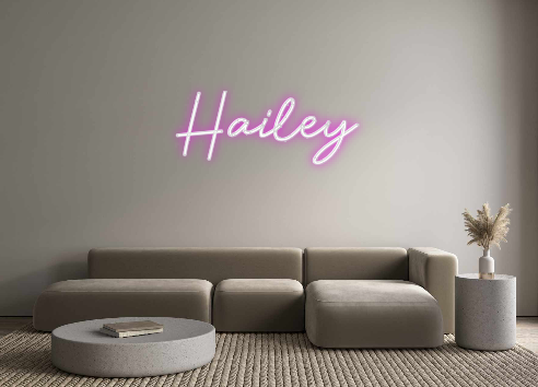 Custom Neon: Hailey