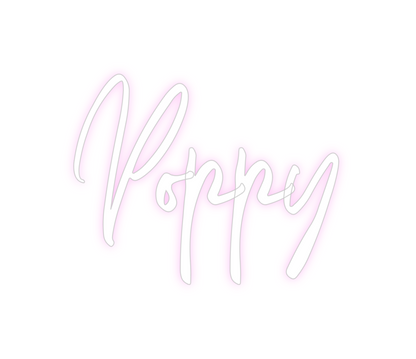 Custom Neon: Poppy