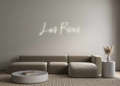 Custom Neon: Los Rivas