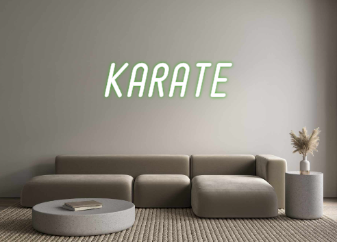 Custom Neon: KARATE