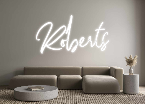 Custom Neon: Roberts