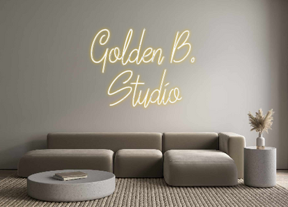 Custom Neon: Golden B.
Stu...