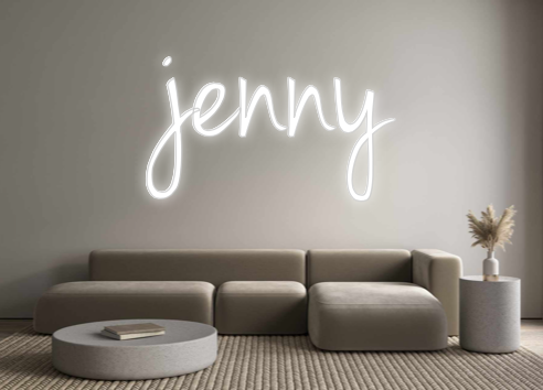 Custom Neon: jenny