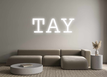 Custom Neon: TAY