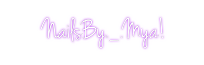 Custom Neon: NailsBy._.Mya!