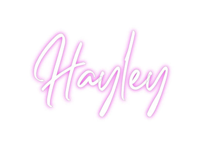 Custom Neon: Hayley