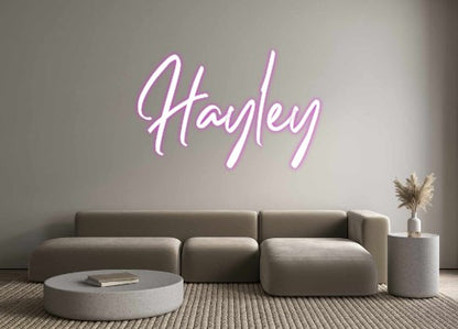 Custom Neon: Hayley