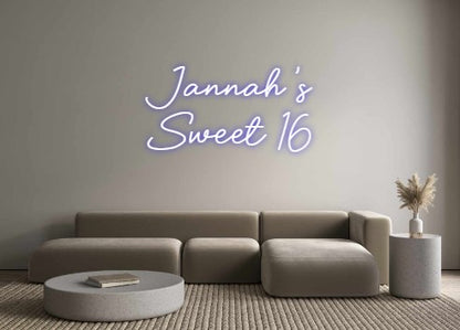 Custom Neon: Jannah's
Swe...