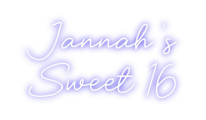 Custom Neon: Jannah's
Swe...