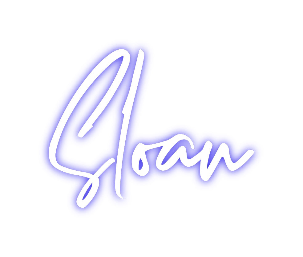 Custom Neon: Sloan