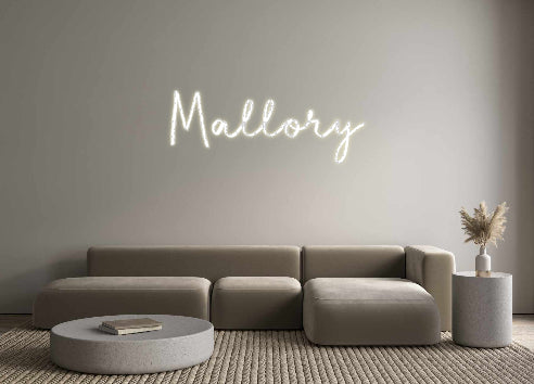 Custom Neon: Mallory