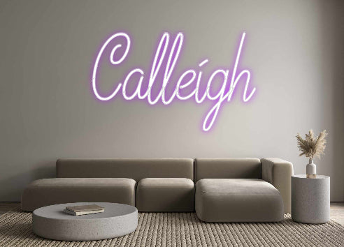 Custom Neon: Calleigh