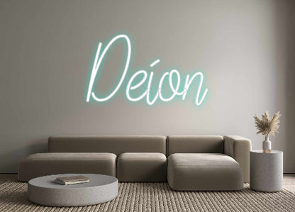 Custom Neon: Deion