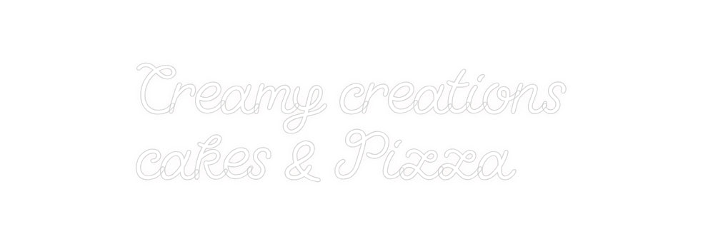 Custom Neon: Creamy creati...