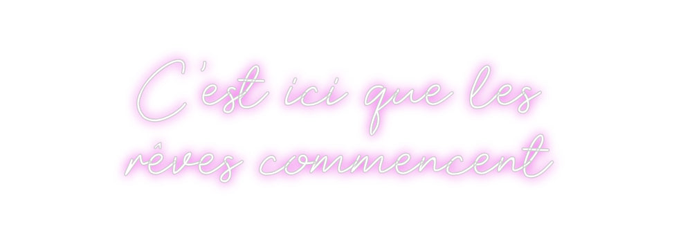 Custom Neon: C'est ici que...