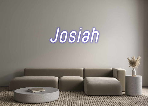 Custom Neon: Josiah