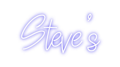 Custom Neon: Steve’s