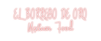 Custom Neon: EL BORREGO DE...