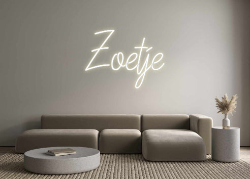 Custom Neon: Zoetje