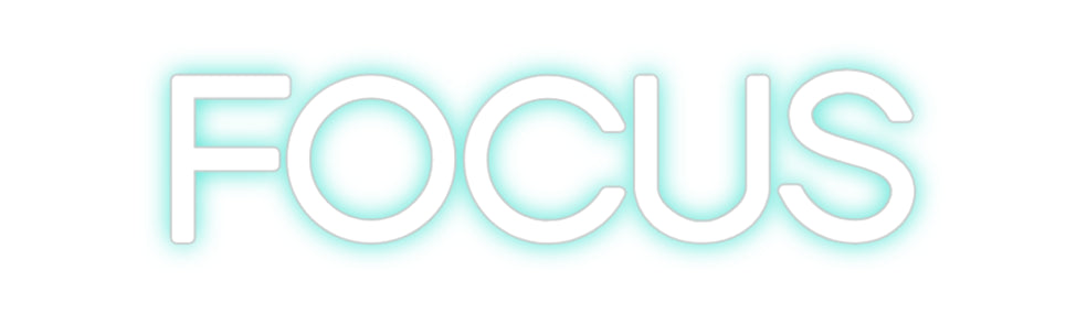 Custom Neon: FOCUS