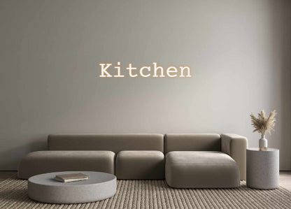 Custom Neon: Kitchen