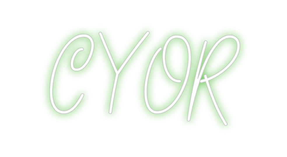 Custom Neon: CYOR