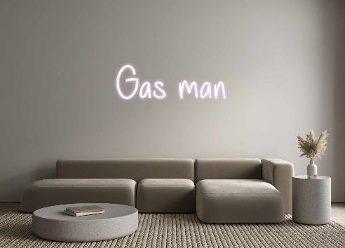 Custom Neon: Gas man