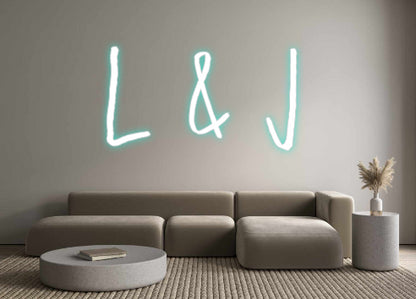 Custom Neon: L & J