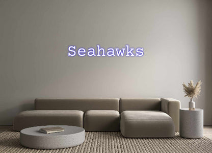 Custom Neon: Seahawks