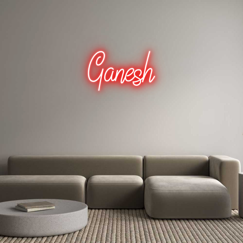 Custom Neon: Ganesh