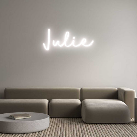 Custom Neon: Julie