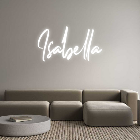 Custom Neon: Isabella