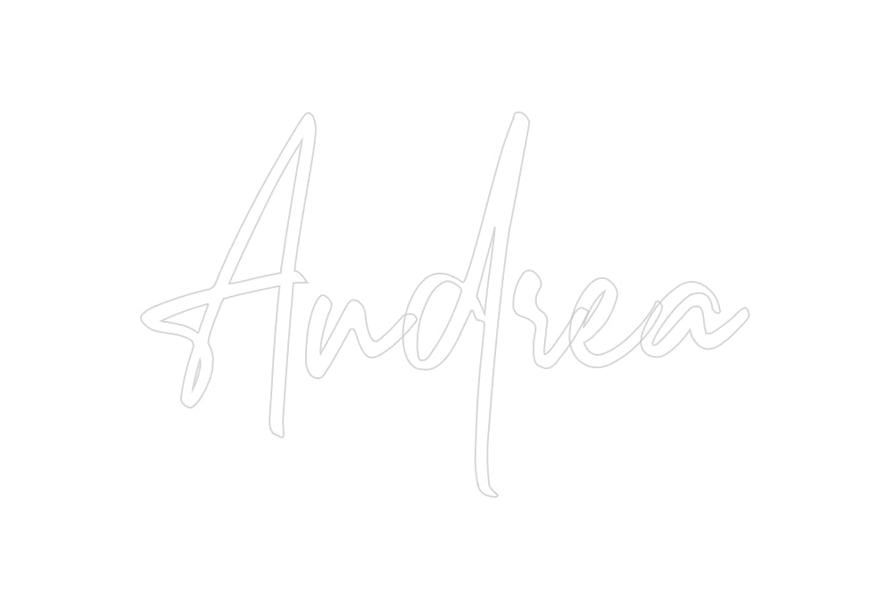 Custom Neon: Andrea