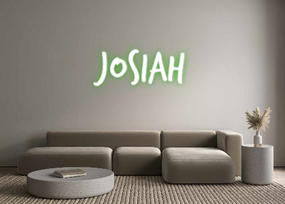 Custom Neon: Josiah