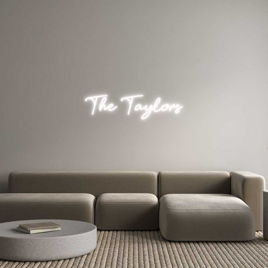 Custom Neon: The Taylors