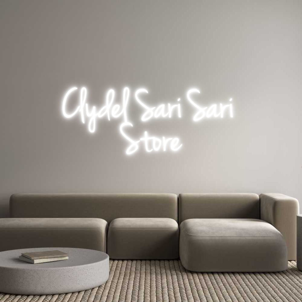 Custom Neon: Clydel Sari S...