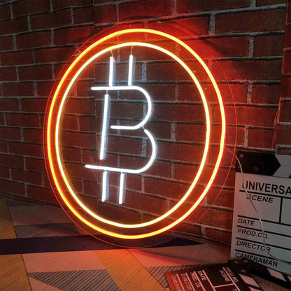 BITCOIN LED NEON SIGNS LIGHTS