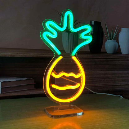 PINEAPPLE SMALL LED NEON SIGN LIGHTS