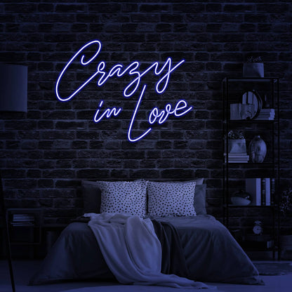 CRAZY IN LOVE NEON SIGNS LIGHTS