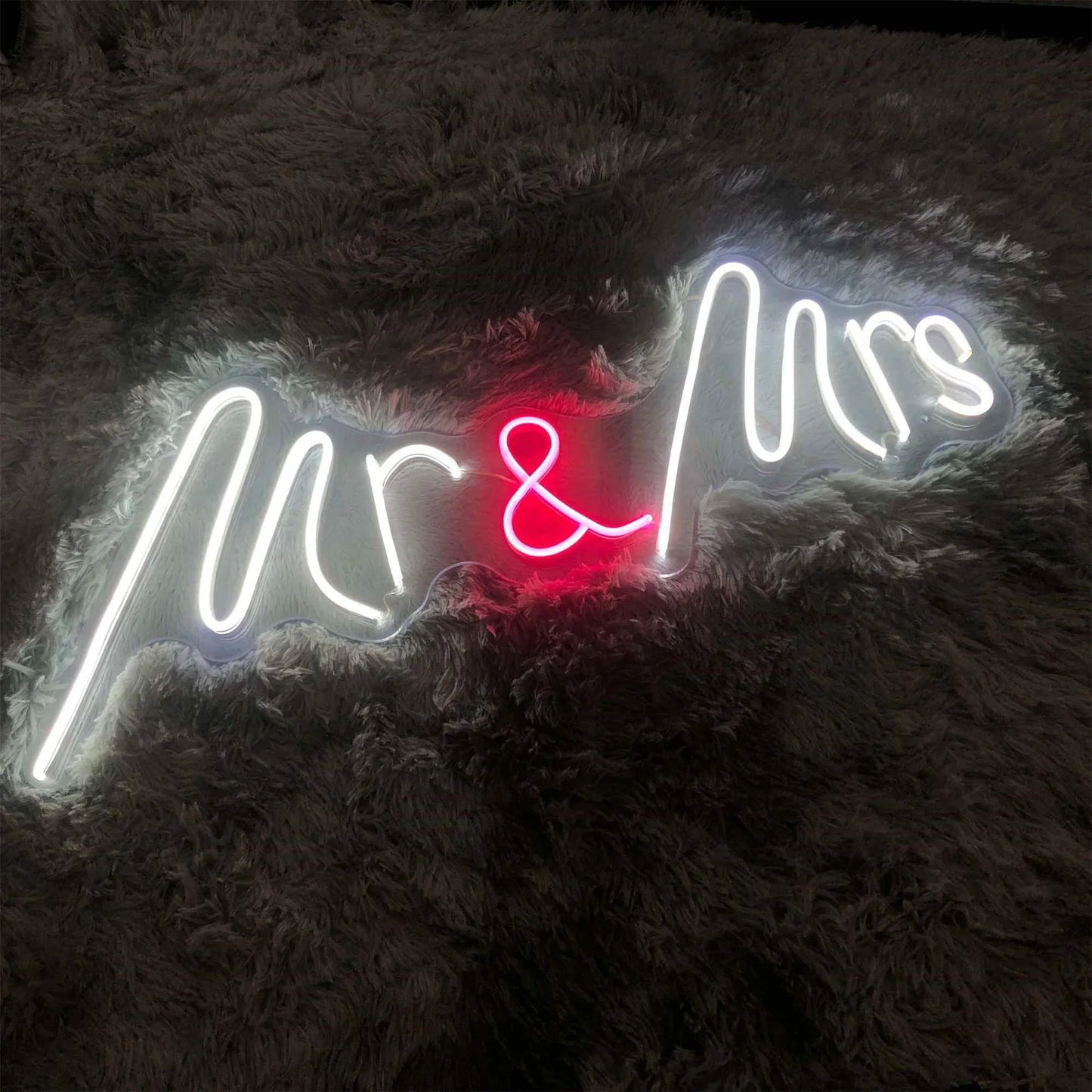 MR&MRS NEON WEDDING SIGNS LIGHTS